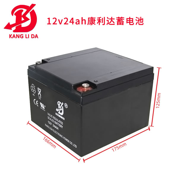 12v24ah電梯平層系統專用電池 臥式